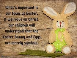 Let’s go with the TRUE meaning of Easter!
