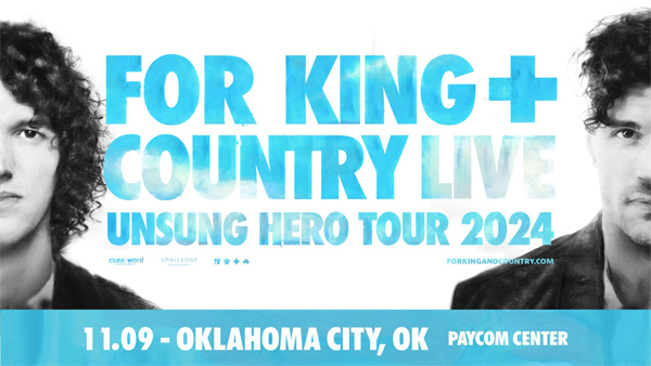 For King + Country 11/9 In OKC
