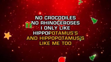 I want a Hippopotamus For Christmas Interview