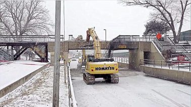 Bridge Talk : Why was the Tulsa pedestrian bridge getting shorter?