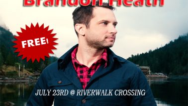 Brandon Heath on the morning show