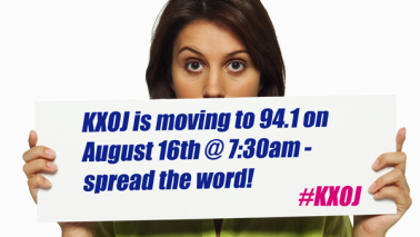 KXOJ IS MOVING MORNING SHOW ANNOUNCEMENT!!