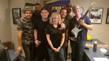 Unspoken sings live on the morning show!