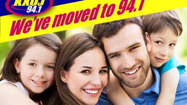 Hear the move to 94.1