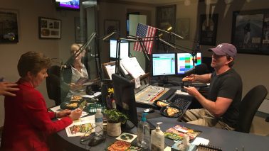 Summer of Lunch! Dave and Katie and Sheri Miksa from Mazzios!