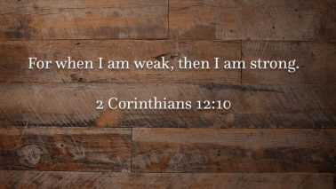 2 Corinthians 12:10