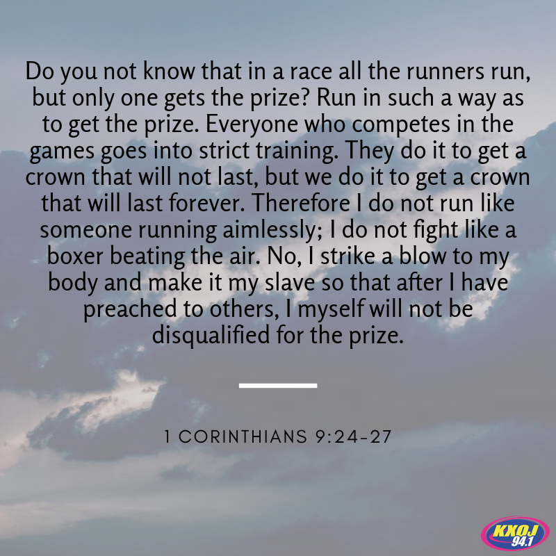 1 Corinthians 9:24-27