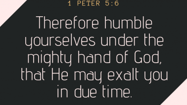 1 Peter 5:6