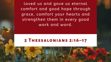 2 Thessalonians 2:16-17