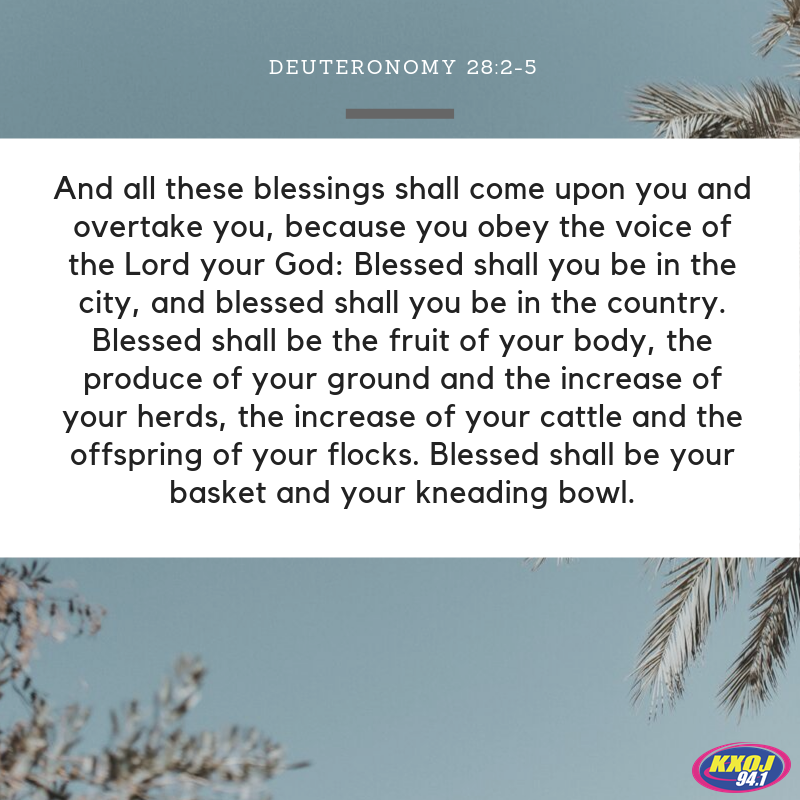 Deuteronomy 28:2-5