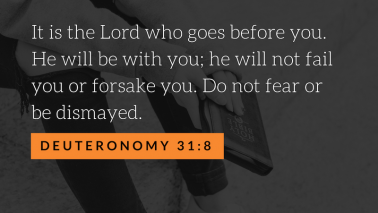 Deuteronomy 31:8