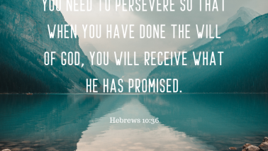 Hebrews 10:36