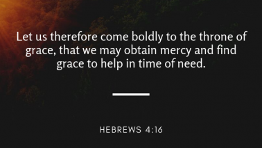 Hebrews 4:16