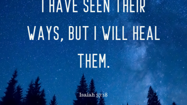 Isaiah 57:18