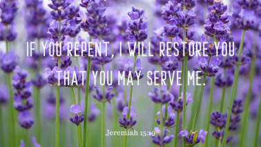 Jeremiah 15:19