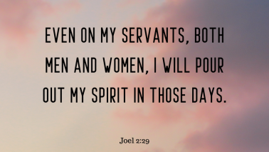 Joel 2:29