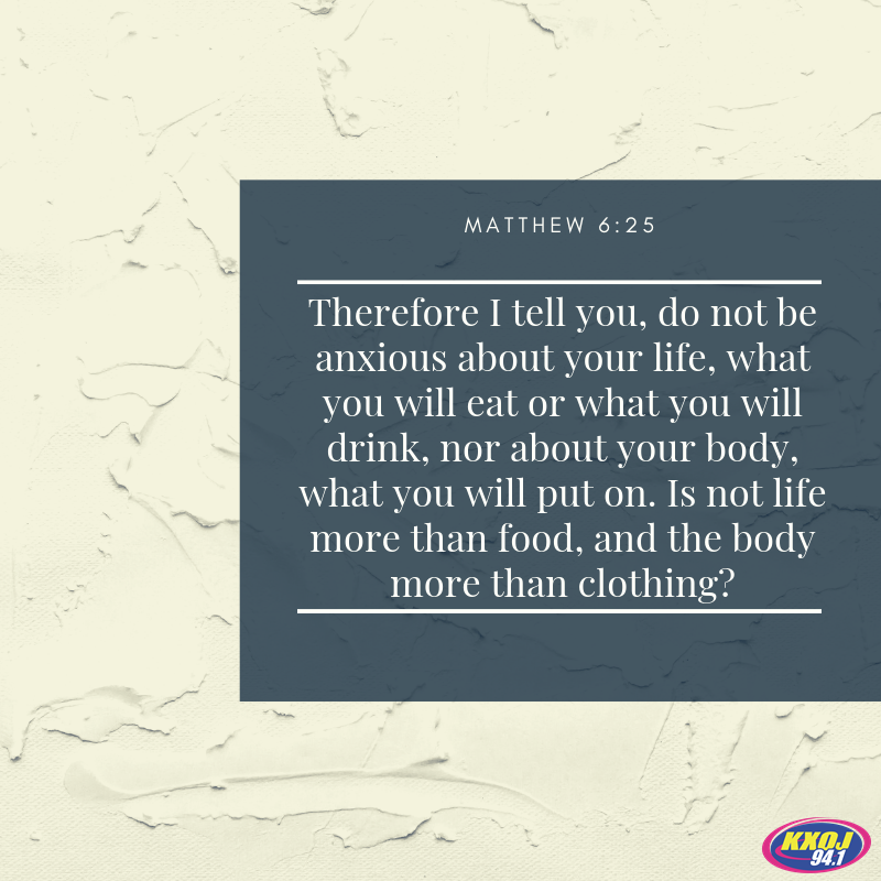 Matthew 6:25