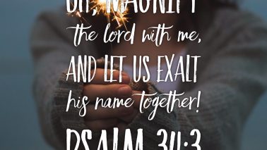 Psalm 34:3