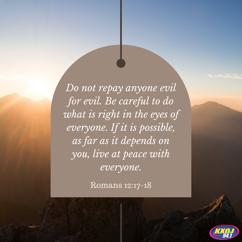 Romans 12:17-18