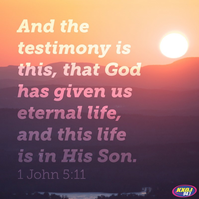 1 John 5:11