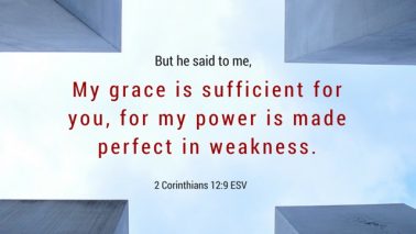 2 Corinthians 12:9