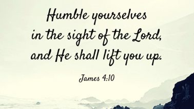 James 4:10