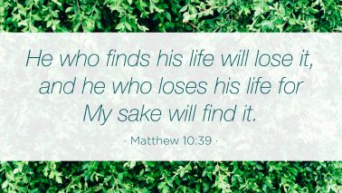 Matthew 10:39