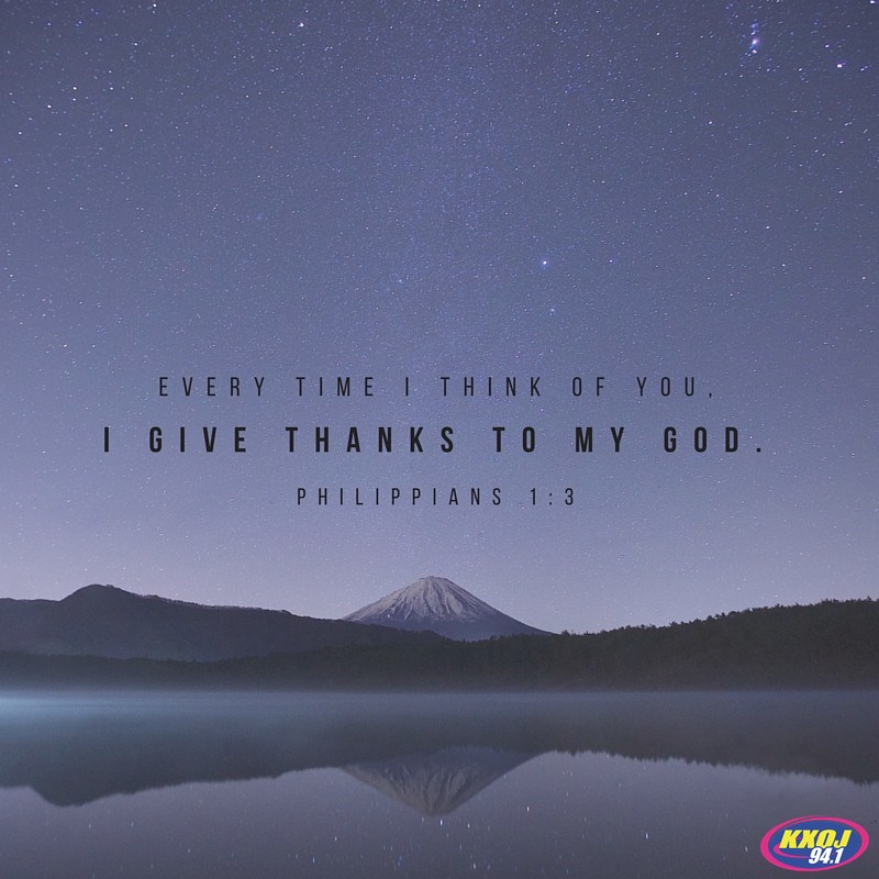 Philippians 1:3