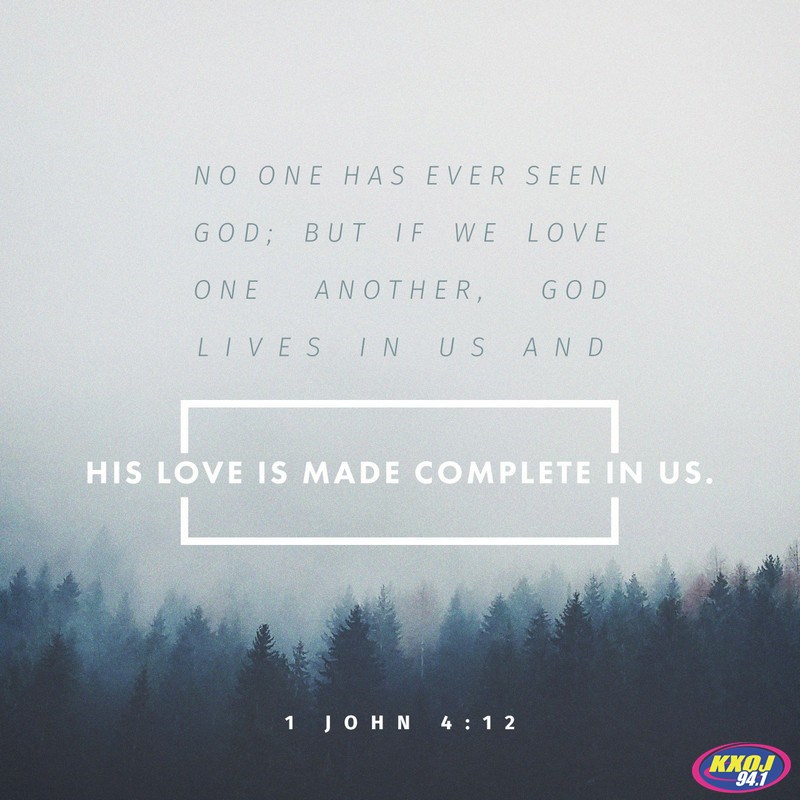 1 John 4:12