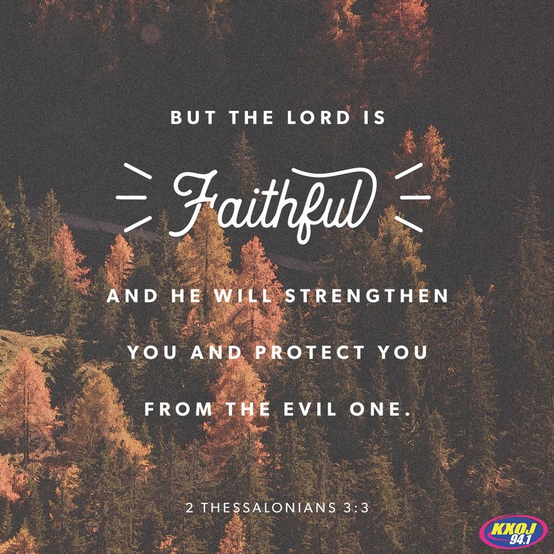 2 Thessalonians 3:3