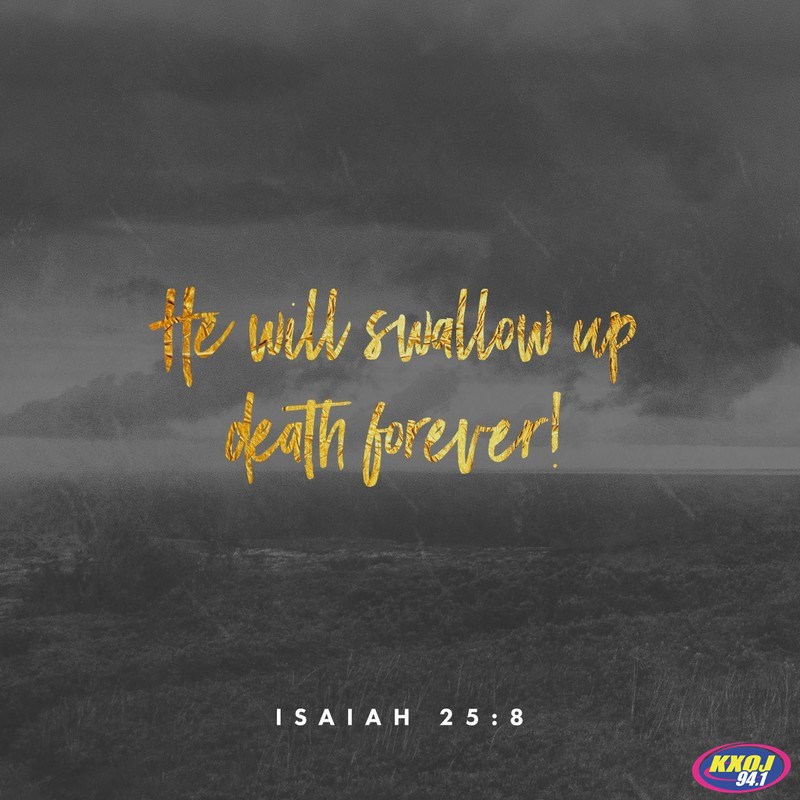 Isaiah 25:8