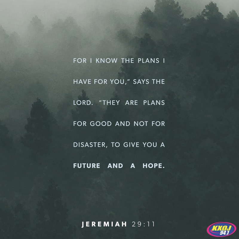 Jeremiah 29:11