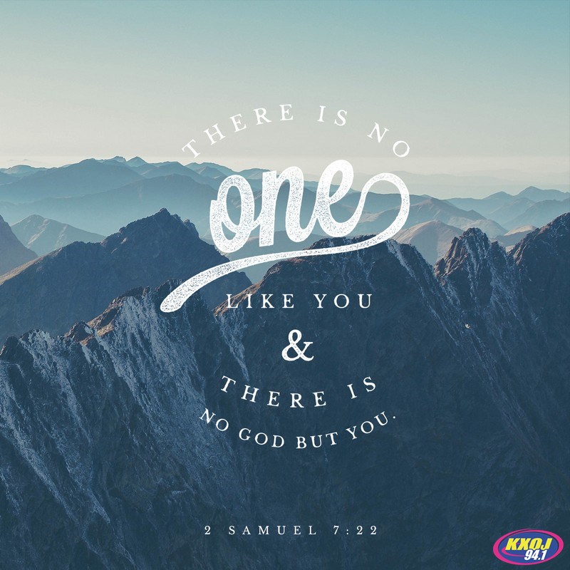 2 Samuel 7:22