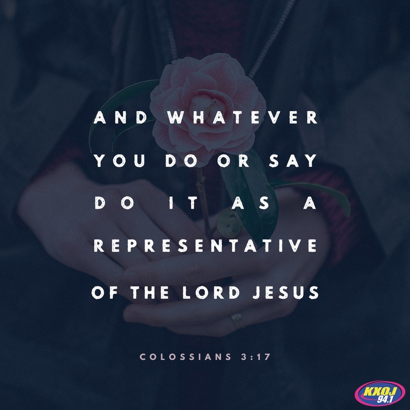 Colossians 3:17