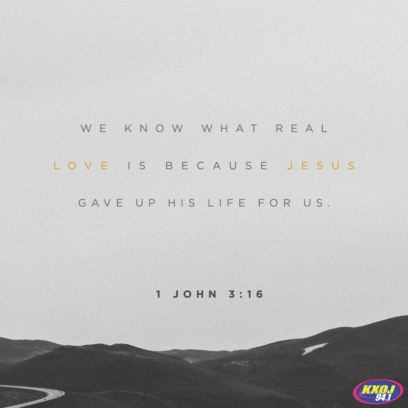 1 John 3:16