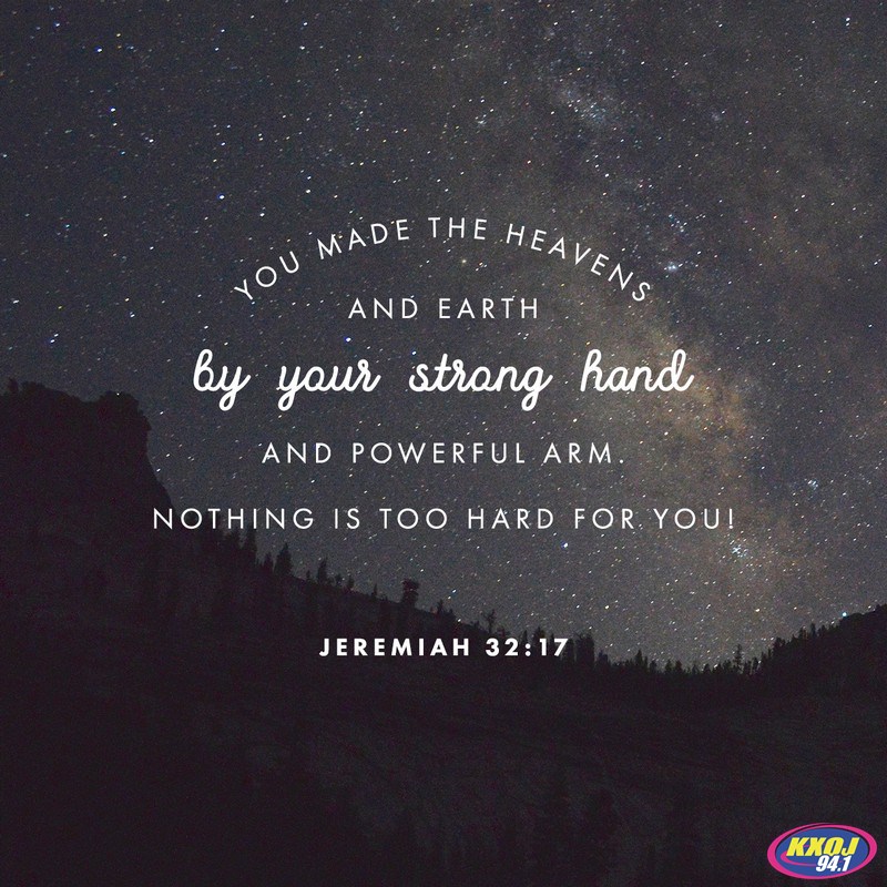 Jeremiah 32:17