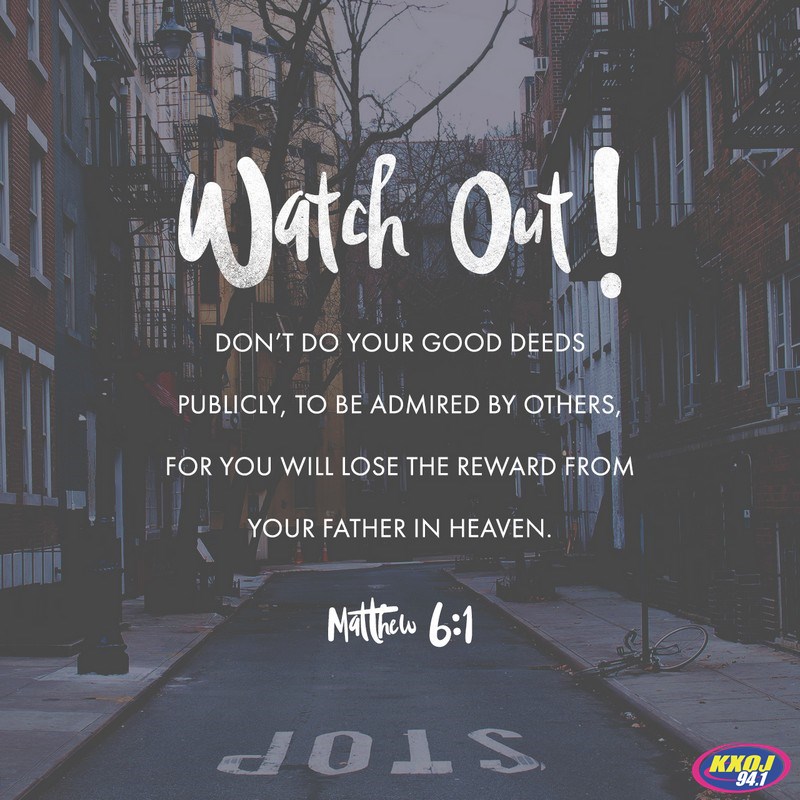 Matthew 6:1