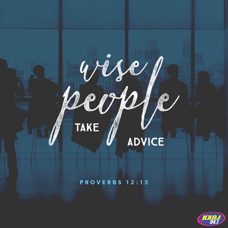 Proverbs 12:15