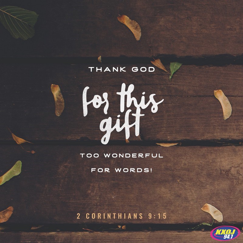 2 Corinthians 9:15