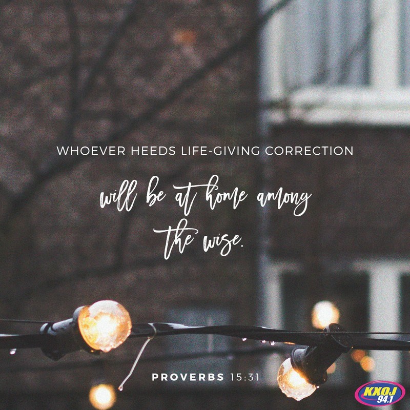 Proverbs 15:31