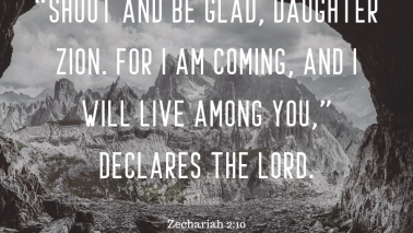 Zechariah 2:10